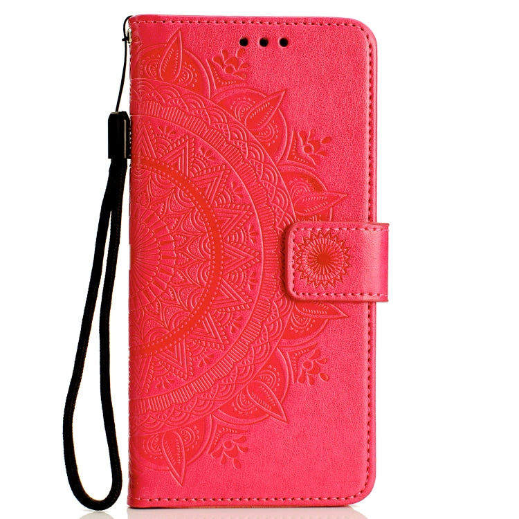 For Huawei Honor 20 Totem Flower Embossed Horizontal Flip TPU + PU Leather Case with Holder & Card Slots & Wallet
