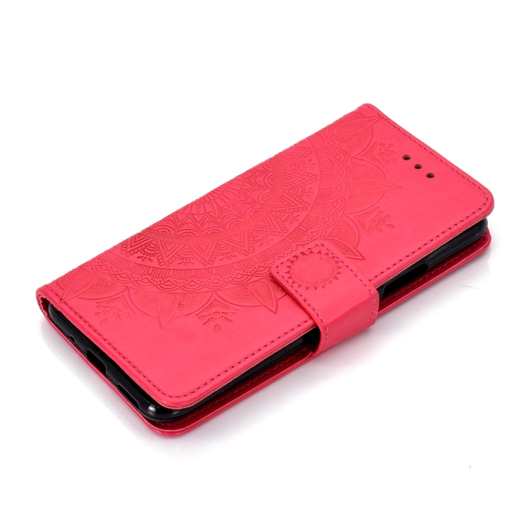 For Huawei Honor 20 Totem Flower Embossed Horizontal Flip TPU + PU Leather Case with Holder & Card Slots & Wallet