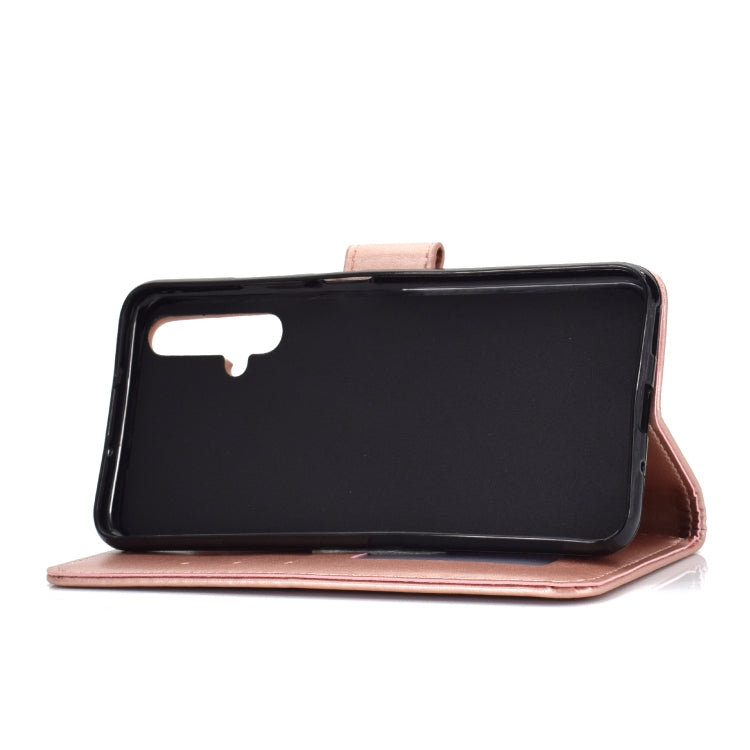 For Huawei Honor 20 Totem Flower Embossed Horizontal Flip TPU + PU Leather Case with Holder & Card Slots & Wallet