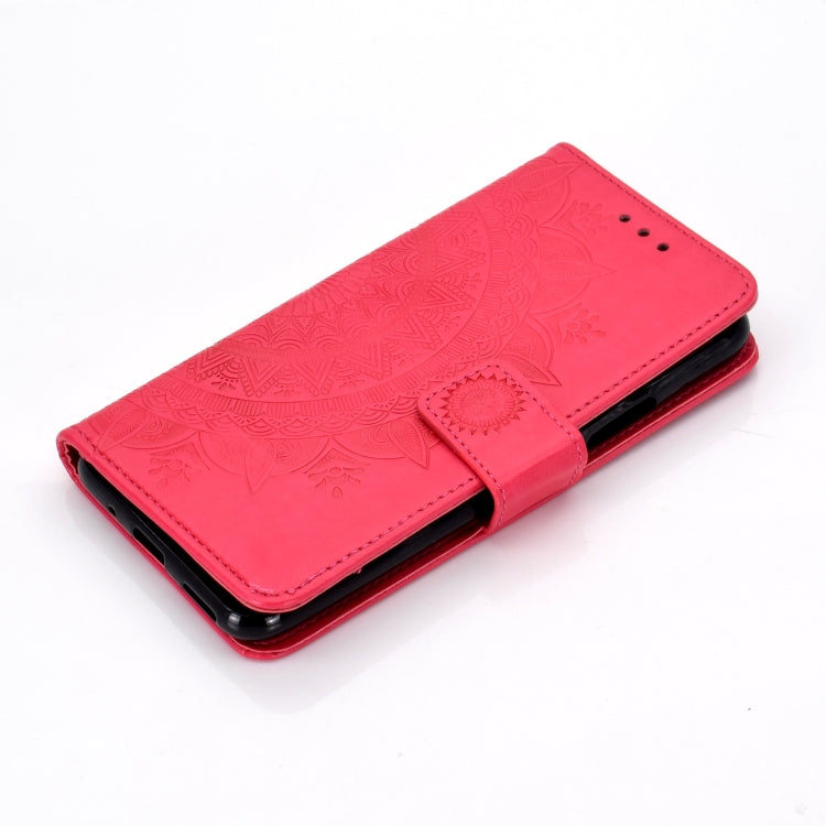 For Huawei Honor 20 Pro Totem Flower Embossed Horizontal Flip TPU + PU Leather Case with Holder & Card Slots & Wallet