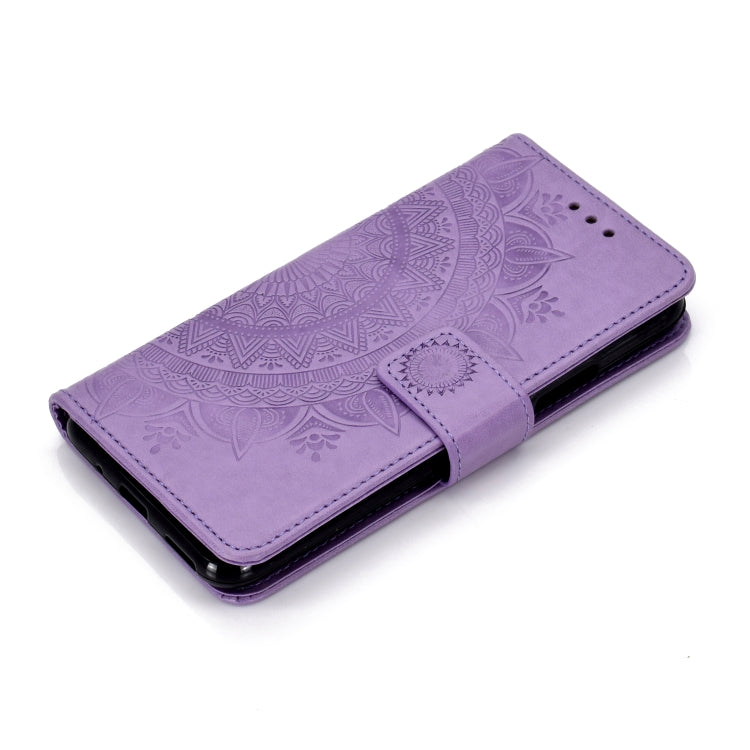 For Huawei Honor 20 Pro Totem Flower Embossed Horizontal Flip TPU + PU Leather Case with Holder & Card Slots & Wallet