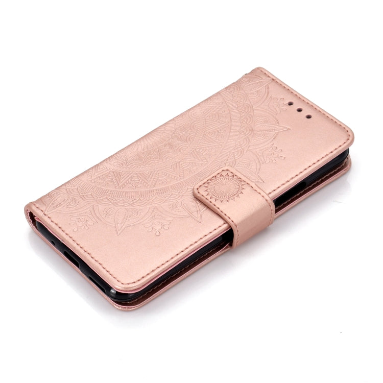For Huawei Honor 20 Pro Totem Flower Embossed Horizontal Flip TPU + PU Leather Case with Holder & Card Slots & Wallet
