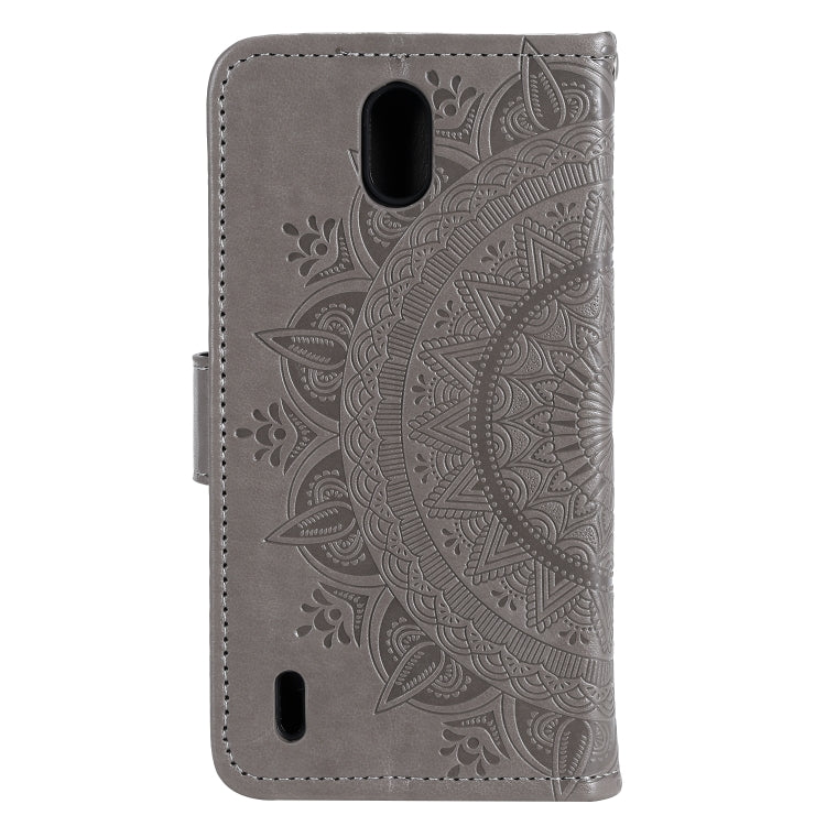For Nokia 1.3 Totem Flower Embossed Horizontal Flip TPU + PU Leather Case with Holder & Card Slots & Wallet