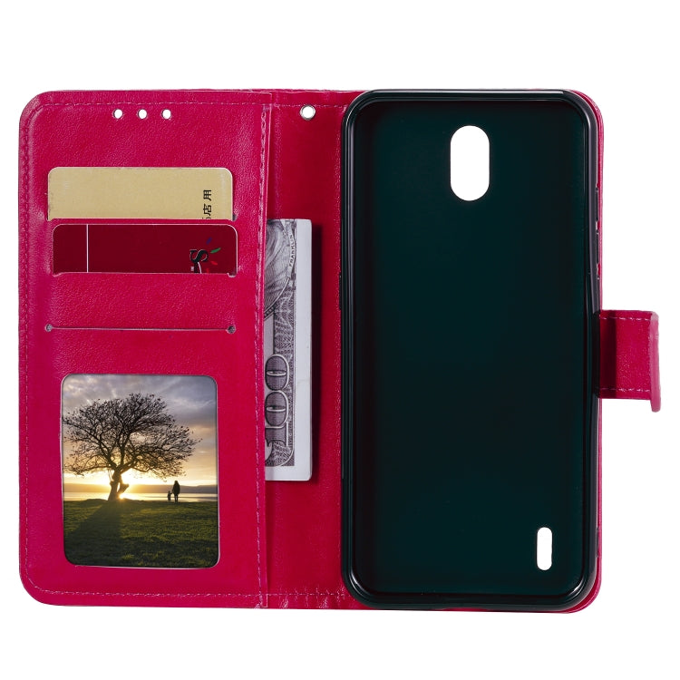 For Nokia 1.3 Totem Flower Embossed Horizontal Flip TPU + PU Leather Case with Holder & Card Slots & Wallet