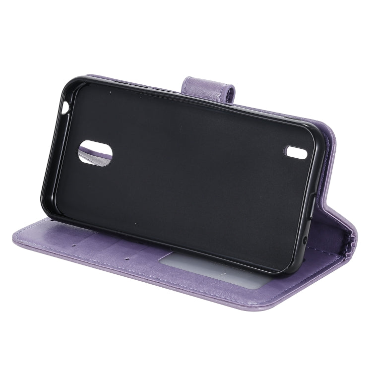 For Nokia 1.3 Totem Flower Embossed Horizontal Flip TPU + PU Leather Case with Holder & Card Slots & Wallet