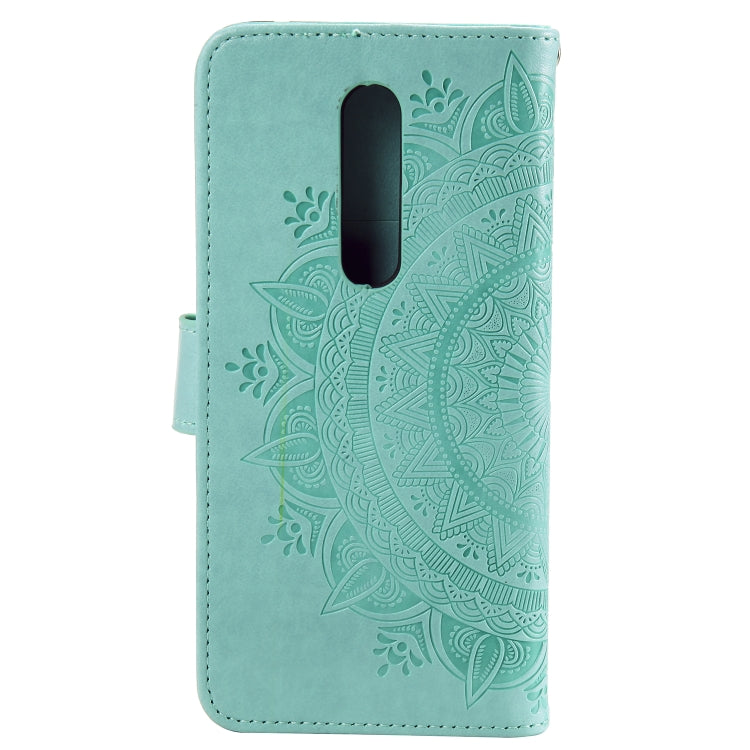 For Nokia 2.4 Totem Flower Embossed Horizontal Flip TPU + PU Leather Case with Holder & Card Slots & Wallet