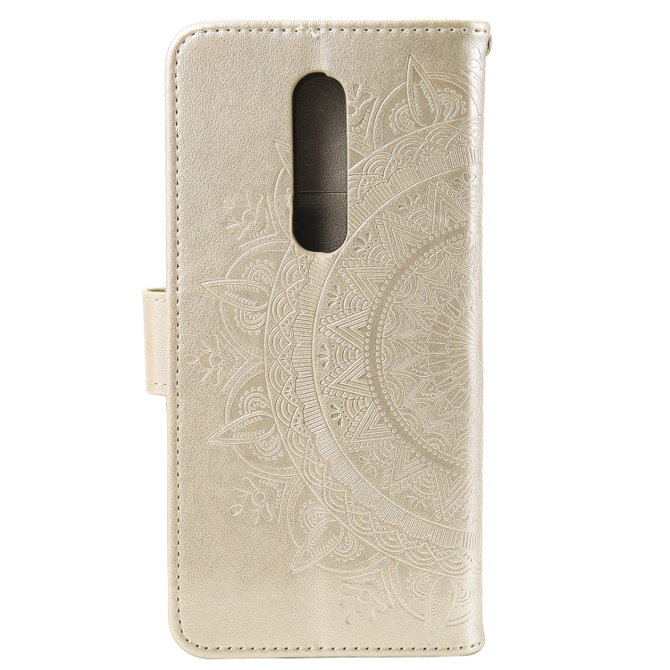 For Nokia 2.4 Totem Flower Embossed Horizontal Flip TPU + PU Leather Case with Holder & Card Slots & Wallet