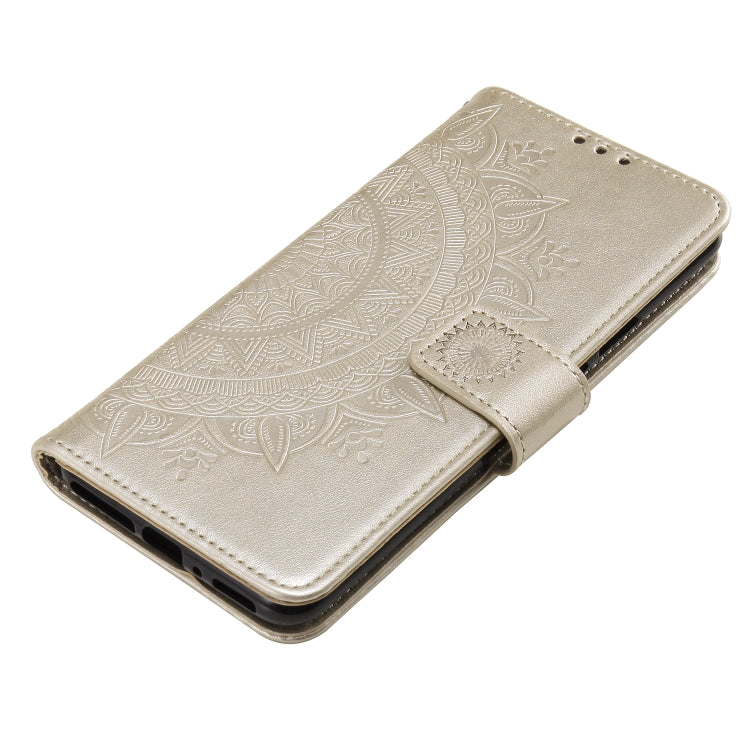 For Nokia 2.4 Totem Flower Embossed Horizontal Flip TPU + PU Leather Case with Holder & Card Slots & Wallet