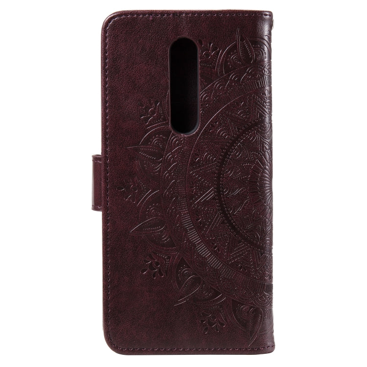 For Nokia 2.4 Totem Flower Embossed Horizontal Flip TPU + PU Leather Case with Holder & Card Slots & Wallet