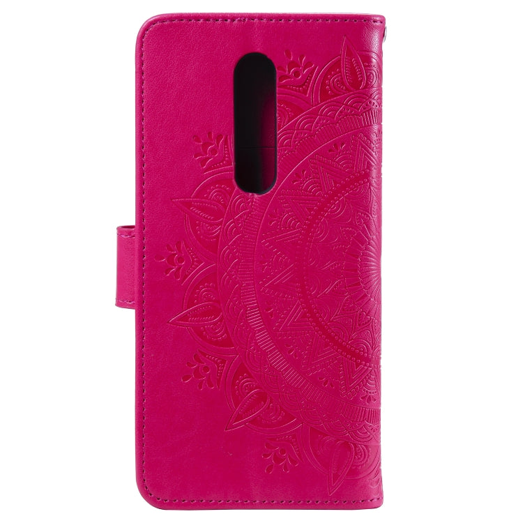 For Nokia 2.4 Totem Flower Embossed Horizontal Flip TPU + PU Leather Case with Holder & Card Slots & Wallet