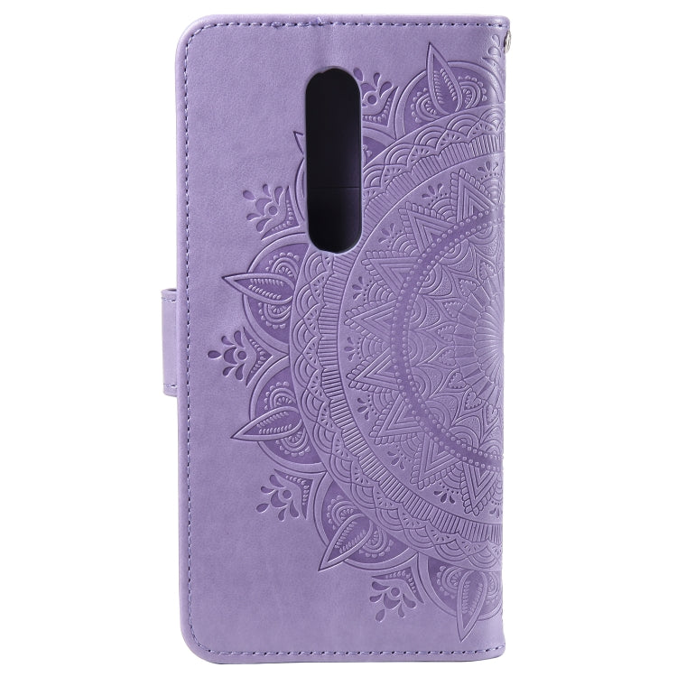 For Nokia 2.4 Totem Flower Embossed Horizontal Flip TPU + PU Leather Case with Holder & Card Slots & Wallet