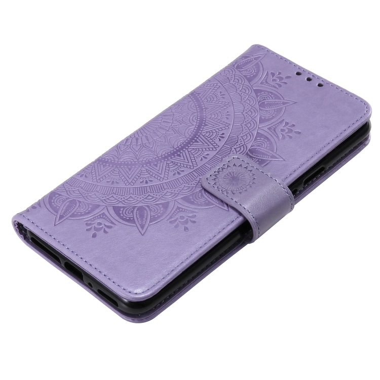 For Nokia 2.4 Totem Flower Embossed Horizontal Flip TPU + PU Leather Case with Holder & Card Slots & Wallet