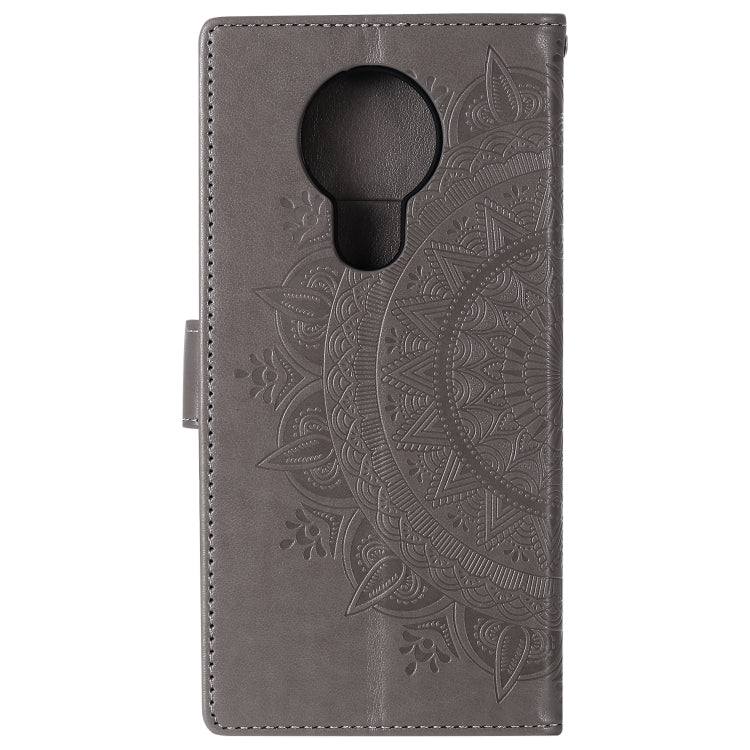 For Nokia 3.4 Totem Flower Embossed Horizontal Flip TPU + PU Leather Case with Holder & Card Slots & Wallet