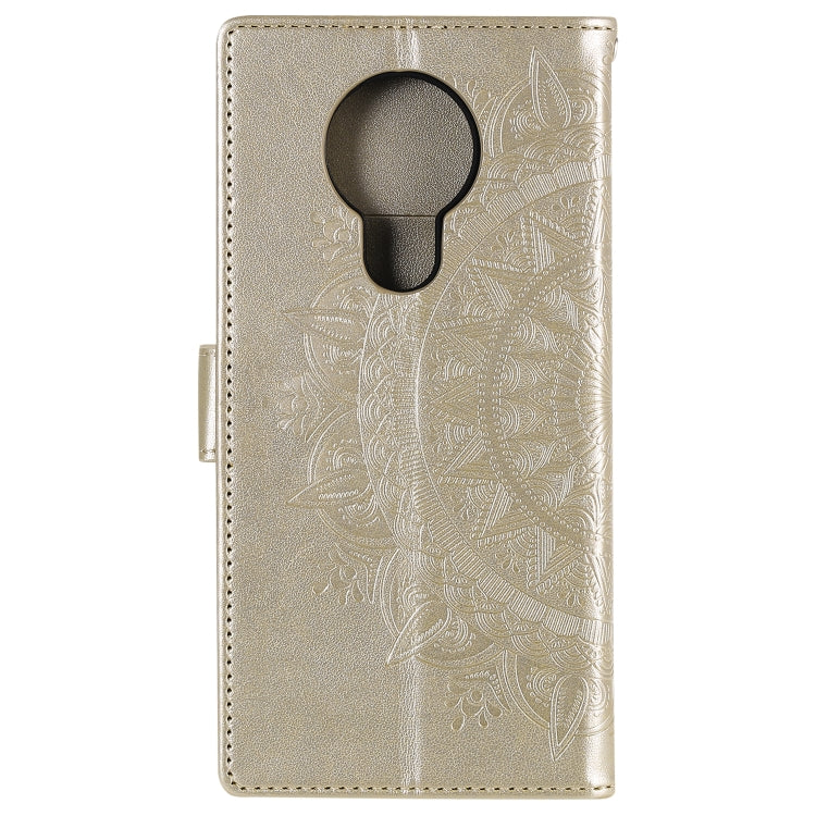 For Nokia 3.4 Totem Flower Embossed Horizontal Flip TPU + PU Leather Case with Holder & Card Slots & Wallet