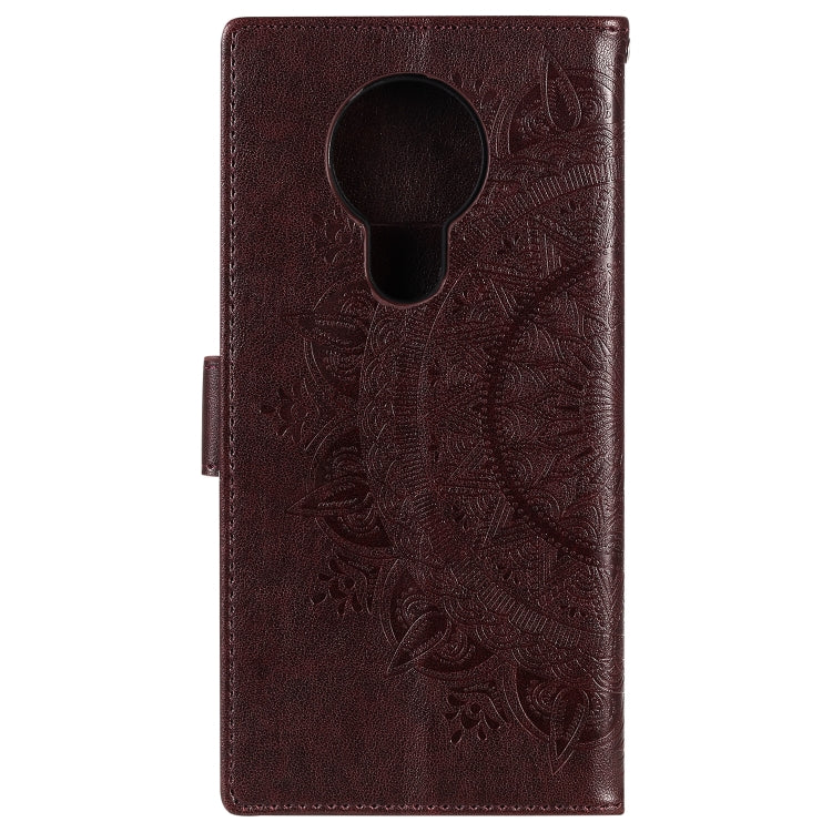 For Nokia 3.4 Totem Flower Embossed Horizontal Flip TPU + PU Leather Case with Holder & Card Slots & Wallet