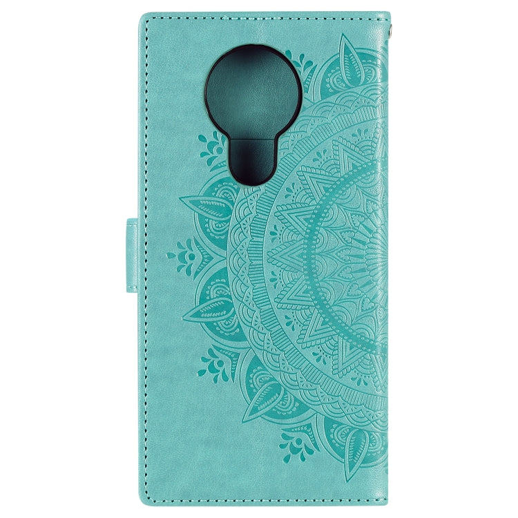 For Nokia 5.3 Totem Flower Embossed Horizontal Flip TPU + PU Leather Case with Holder & Card Slots & Wallet
