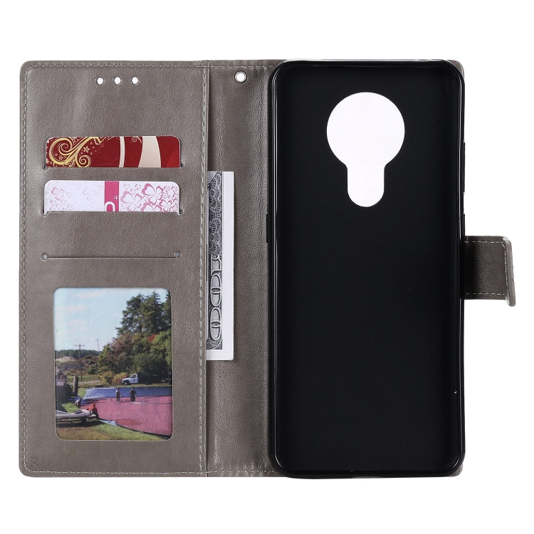 For Nokia 5.3 Totem Flower Embossed Horizontal Flip TPU + PU Leather Case with Holder & Card Slots & Wallet