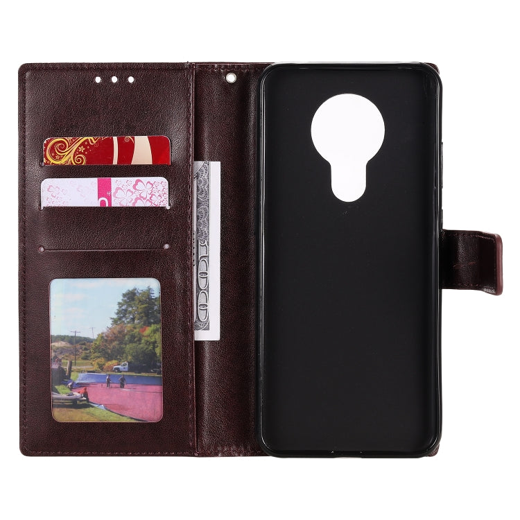 For Nokia 5.3 Totem Flower Embossed Horizontal Flip TPU + PU Leather Case with Holder & Card Slots & Wallet