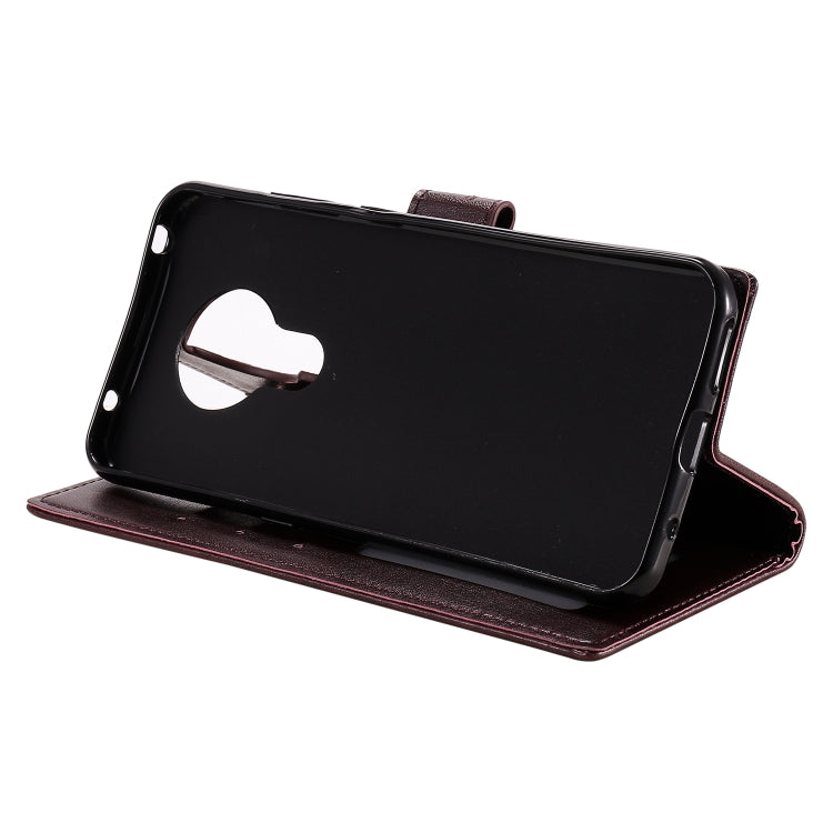 For Nokia 5.3 Totem Flower Embossed Horizontal Flip TPU + PU Leather Case with Holder & Card Slots & Wallet