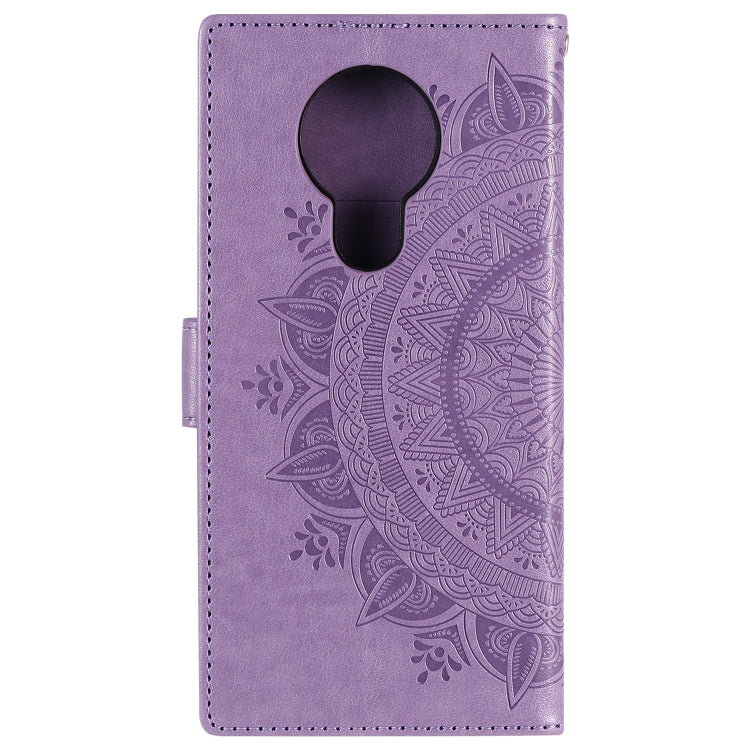 For Nokia 5.3 Totem Flower Embossed Horizontal Flip TPU + PU Leather Case with Holder & Card Slots & Wallet