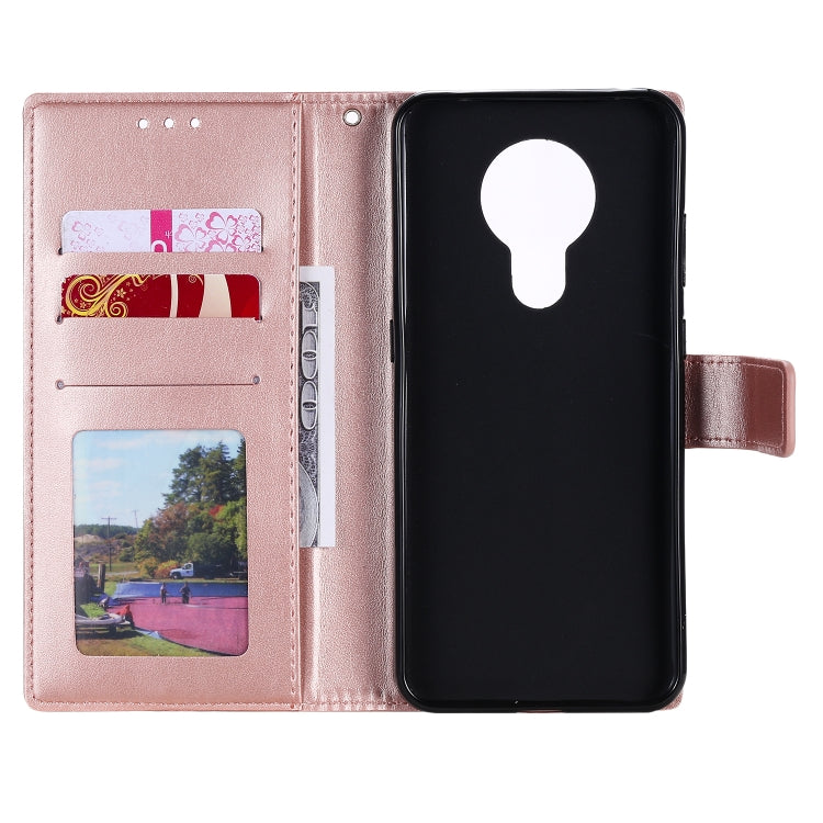 For Nokia 5.3 Totem Flower Embossed Horizontal Flip TPU + PU Leather Case with Holder & Card Slots & Wallet