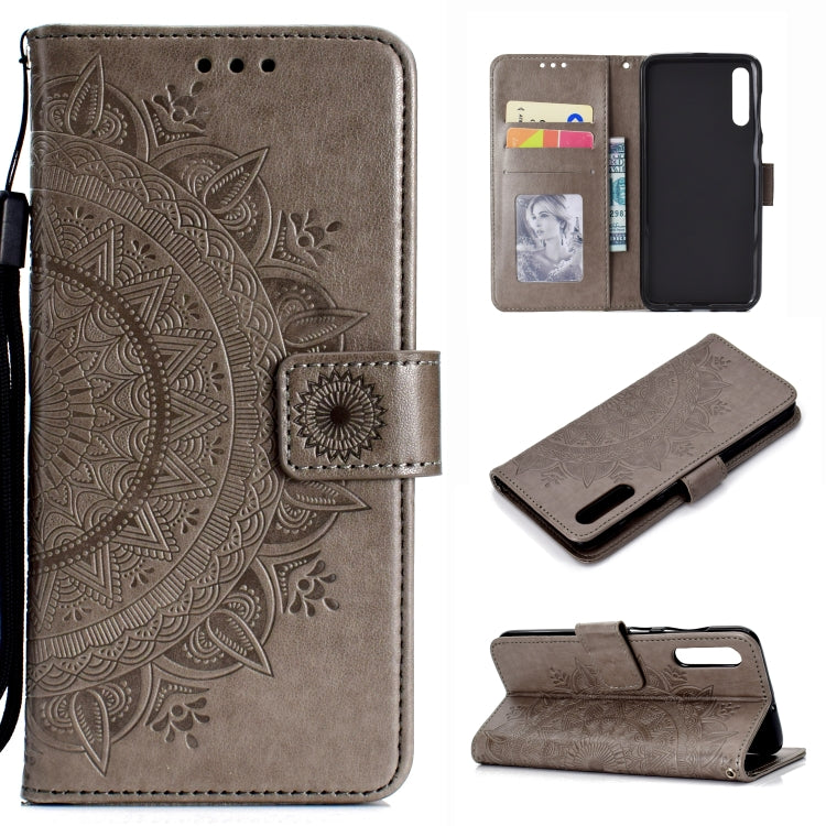 For Sony Xperia 1 II Totem Flower Embossed Horizontal Flip TPU + PU Leather Case with Holder & Card Slots & Wallet