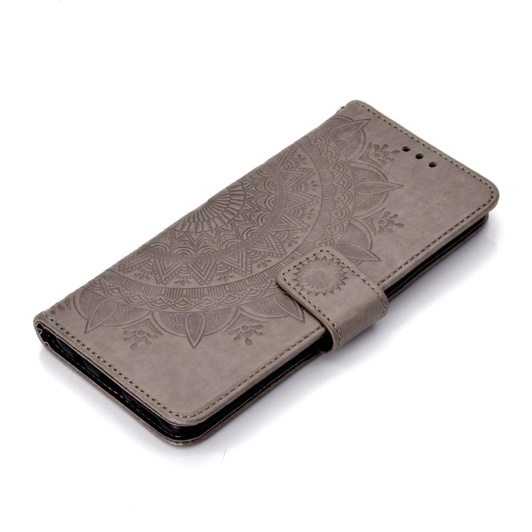 For Sony Xperia 1 II Totem Flower Embossed Horizontal Flip TPU + PU Leather Case with Holder & Card Slots & Wallet