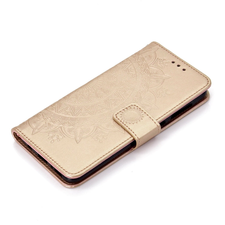 For Sony Xperia 1 II Totem Flower Embossed Horizontal Flip TPU + PU Leather Case with Holder & Card Slots & Wallet