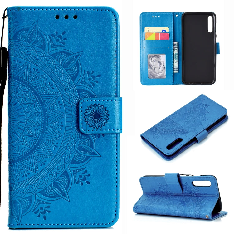 For Sony Xperia 1 II Totem Flower Embossed Horizontal Flip TPU + PU Leather Case with Holder & Card Slots & Wallet