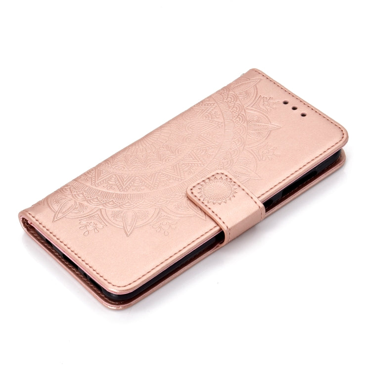 For Sony Xperia 1 II Totem Flower Embossed Horizontal Flip TPU + PU Leather Case with Holder & Card Slots & Wallet