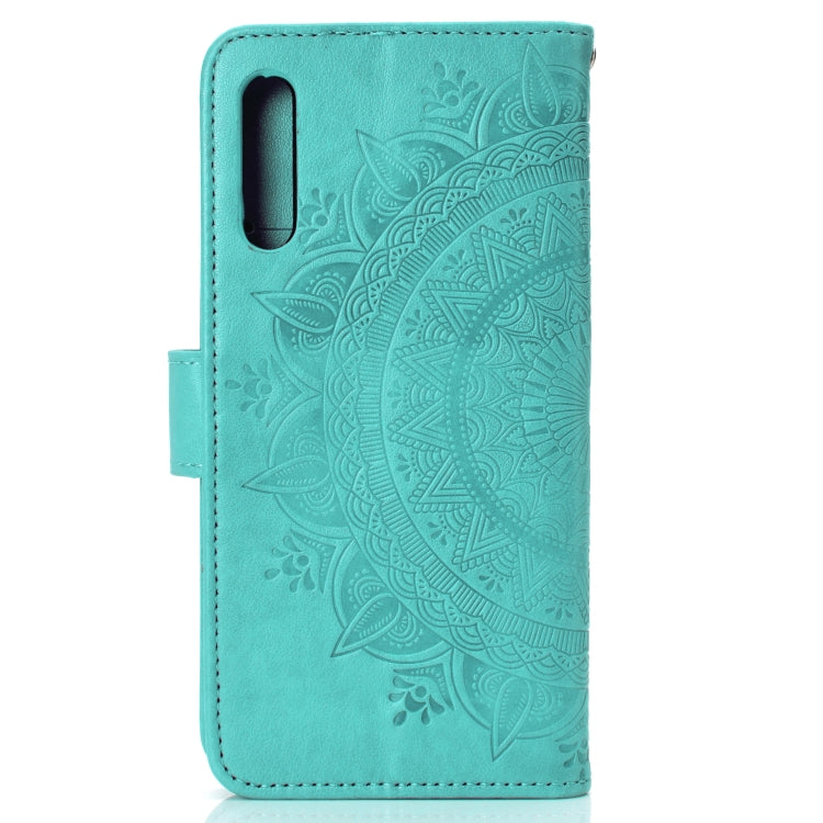 For Sony Xperia 10 II Totem Flower Embossed Horizontal Flip TPU + PU Leather Case with Holder & Card Slots & Wallet