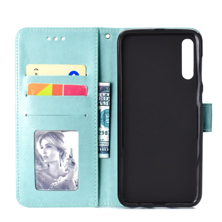 For Sony Xperia 10 II Totem Flower Embossed Horizontal Flip TPU + PU Leather Case with Holder & Card Slots & Wallet