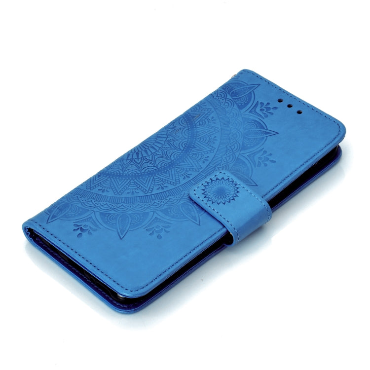 For Sony Xperia 10 II Totem Flower Embossed Horizontal Flip TPU + PU Leather Case with Holder & Card Slots & Wallet
