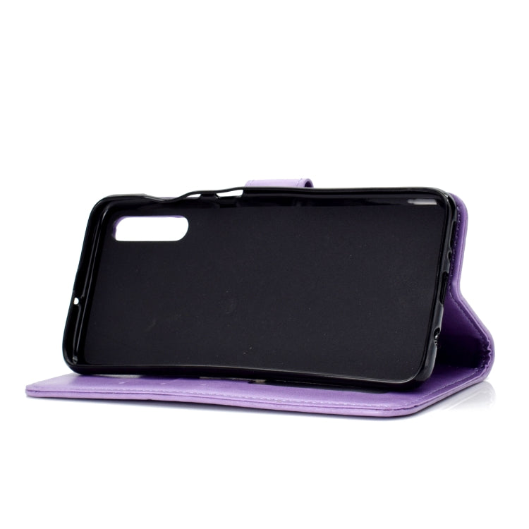 For Sony Xperia 10 II Totem Flower Embossed Horizontal Flip TPU + PU Leather Case with Holder & Card Slots & Wallet
