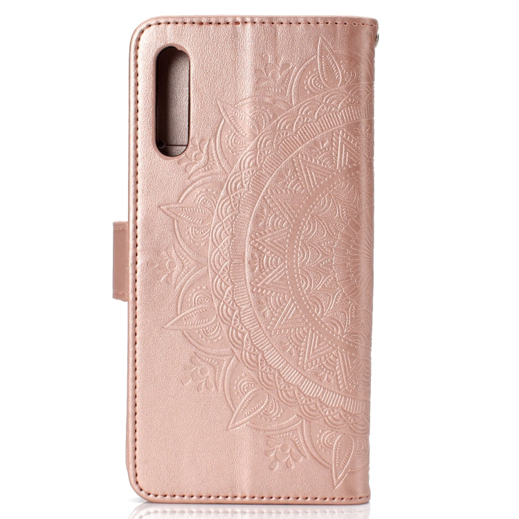 For Sony Xperia 10 II Totem Flower Embossed Horizontal Flip TPU + PU Leather Case with Holder & Card Slots & Wallet