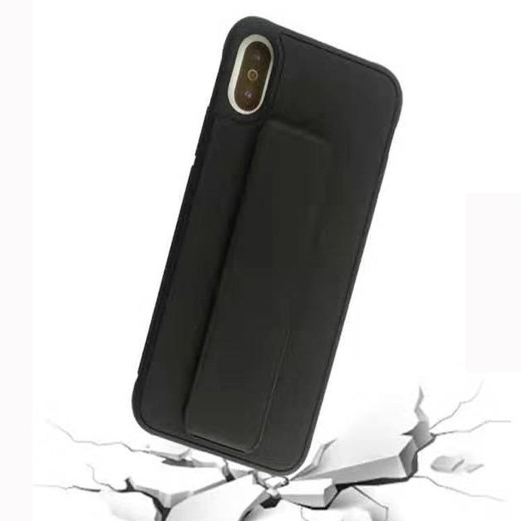 For Galaxy A20 / A30 Shockproof PC + TPU Protective Case with Wristband & Holder