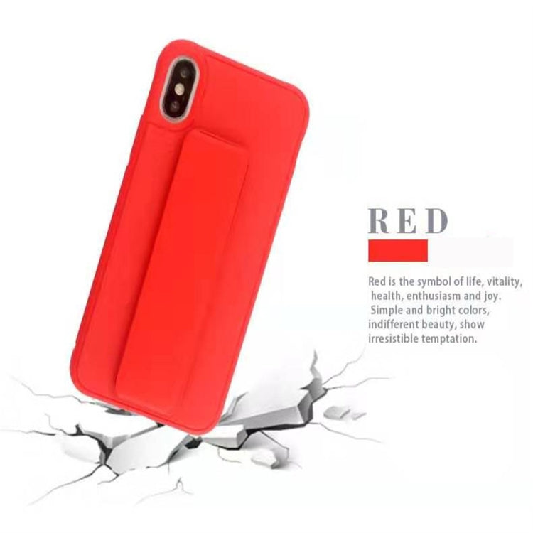 For Galaxy M20 Shockproof PC + TPU Protective Case with Wristband & Holder