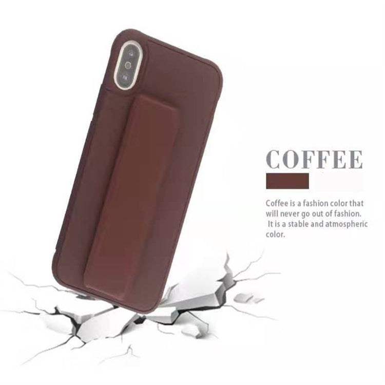 For Galaxy M20 Shockproof PC + TPU Protective Case with Wristband & Holder
