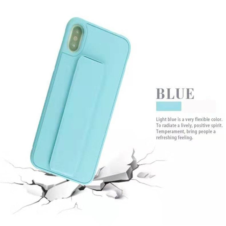 For Galaxy M20 Shockproof PC + TPU Protective Case with Wristband & Holder