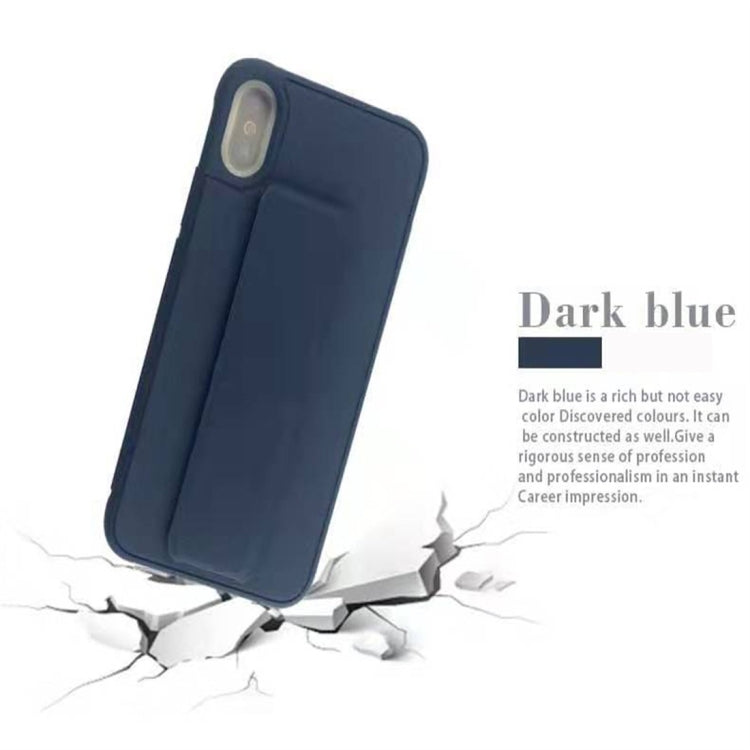 For Galaxy M20 Shockproof PC + TPU Protective Case with Wristband & Holder