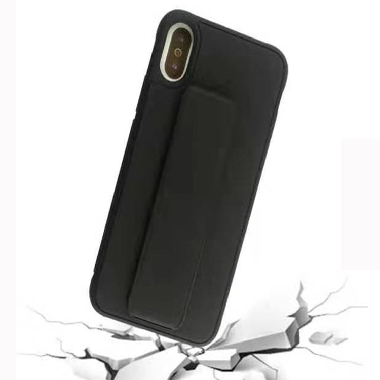 For Galaxy M30 Shockproof PC + TPU Protective Case with Wristband & Holder