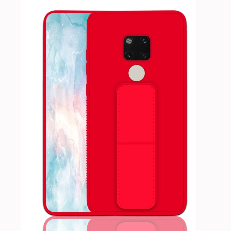For Huawei Mate 20 Shockproof PC + TPU Protective Case with Wristband & Holder