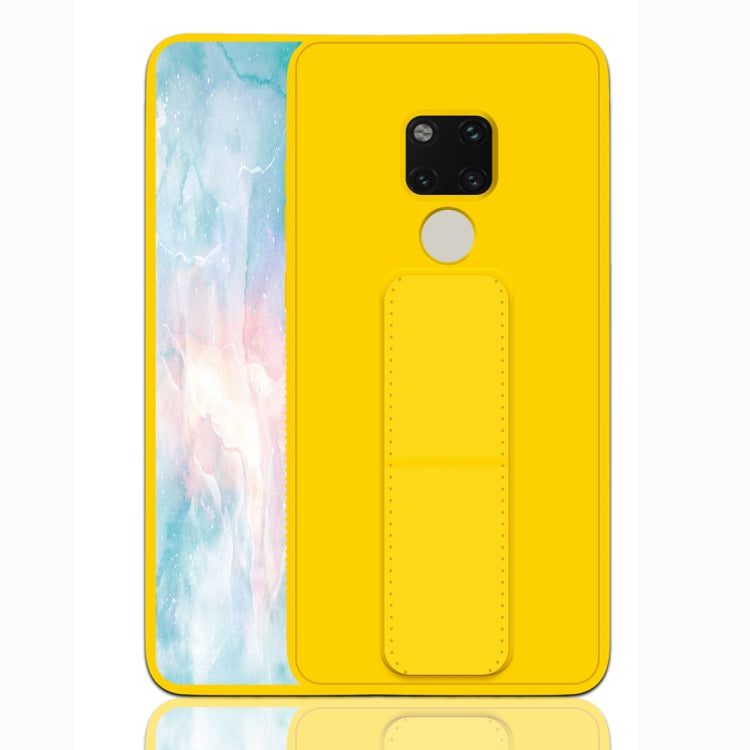 For Huawei Mate 20 Shockproof PC + TPU Protective Case with Wristband & Holder