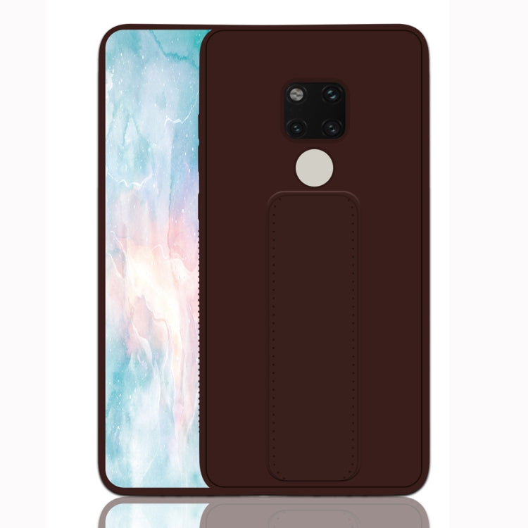 For Huawei Mate 20 Shockproof PC + TPU Protective Case with Wristband & Holder