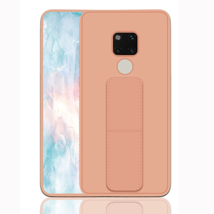 For Huawei Mate 20 Shockproof PC + TPU Protective Case with Wristband & Holder