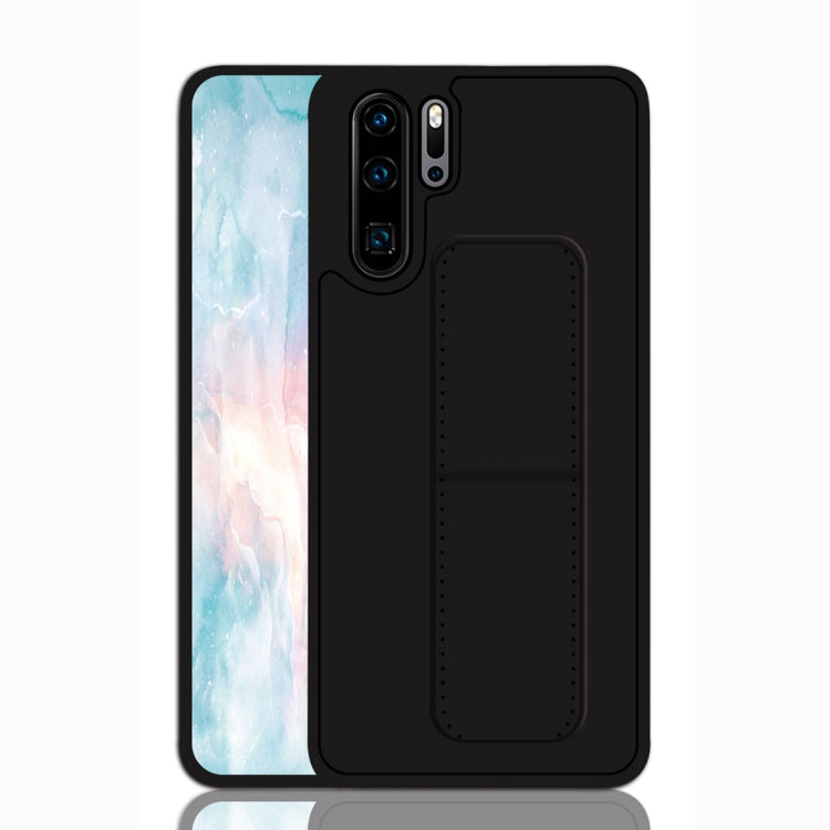 For Huawei P30 Pro Shockproof PC + TPU Protective Case with Wristband & Holder