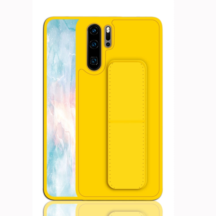 For Huawei P30 Pro Shockproof PC + TPU Protective Case with Wristband & Holder