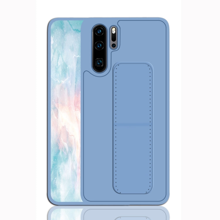 For Huawei P30 Pro Shockproof PC + TPU Protective Case with Wristband & Holder
