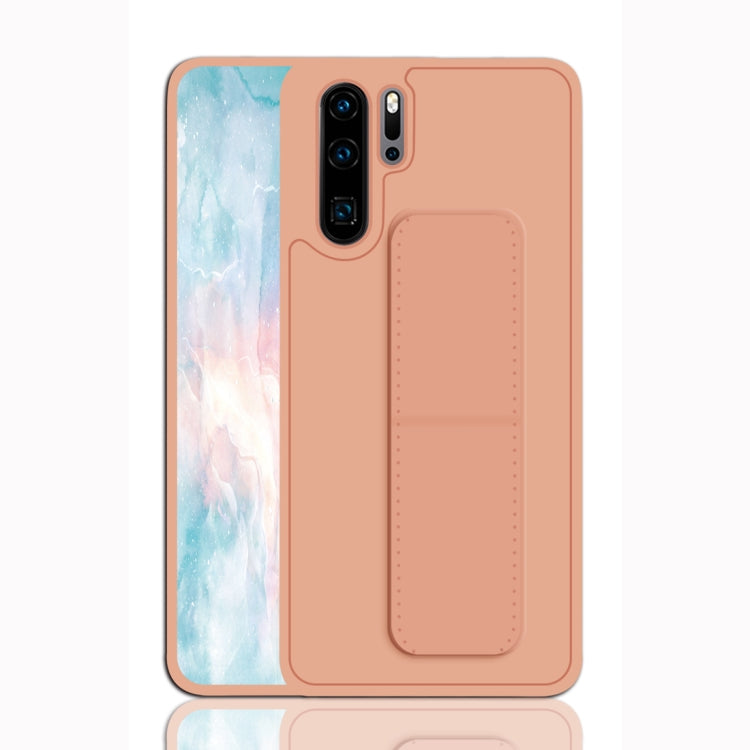 For Huawei P30 Pro Shockproof PC + TPU Protective Case with Wristband & Holder