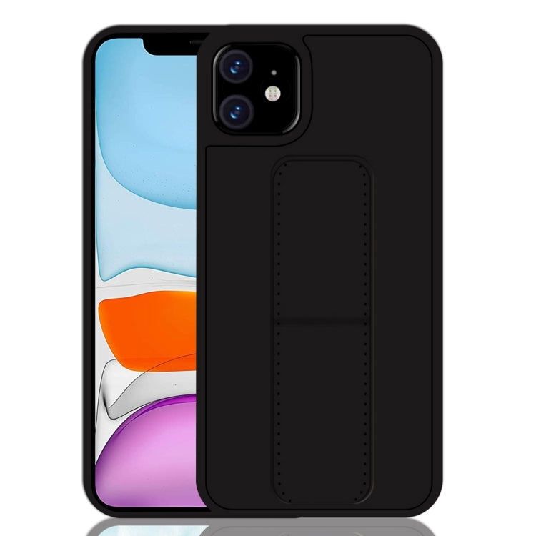 For iPhone 11 Shockproof PC + TPU Protective Case with Wristband & Holder
